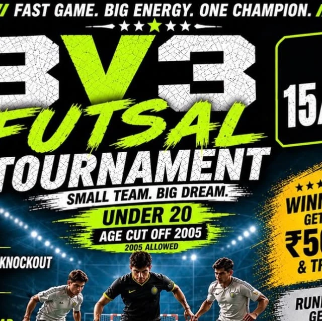 3V3 Futsal Tournament